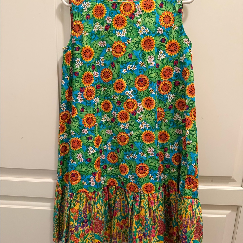 Lovely Floral Sleeveless Dress